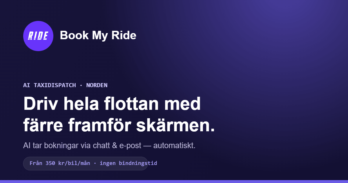 Book My Ride — 官网预览图